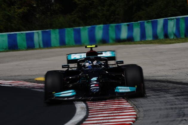 Formel 1 Grand Prix Großer Preis von Ungarn 2021 30.07.2021, Hungaroring, Budapest, Formel 1 Grand Prix Großer Preis von Ungarn 2021, im Bild Valtteri Bottas (FIN 77), Mercedes-AMG Petronas Formula One Team