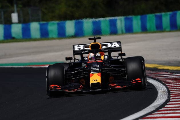 Formel 1 Grand Prix Großer Preis von Ungarn 2021 30.07.2021, Hungaroring, Budapest, Formel 1 Grand Prix Großer Preis von Ungarn 2021, im Bild Max Verstappen (NEL 33), Red Bull Racing Honda