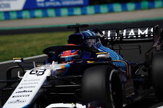 Formel 1 Grand Prix Großer Preis von Ungarn 2021 30.07.2021, Hungaroring, Budapest, Formel 1 Grand Prix Großer Preis von Ungarn 2021, im Bild George Russel (GBR 63), Williams Racing
