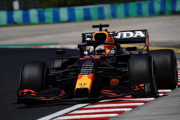 Formel 1 Grand Prix Großer Preis von Ungarn 2021 30.07.2021, Hungaroring, Budapest, Formel 1 Grand Prix Großer Preis von Ungarn 2021, im Bild Max Verstappen (NEL 33), Red Bull Racing Honda