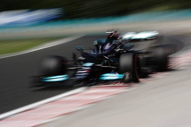 Formel 1 Grand Prix Großer Preis von Ungarn 2021 30.07.2021, Hungaroring, Budapest, Formel 1 Grand Prix Großer Preis von Ungarn 2021, im Bild Lewis Hamilton (GBR 44), Mercedes-AMG Petronas Formula One Team