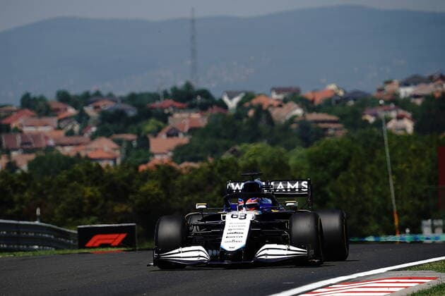 Formel 1 Grand Prix Großer Preis von Ungarn 2021 30.07.2021, Hungaroring, Budapest, Formel 1 Grand Prix Großer Preis von Ungarn 2021, im Bild George Russel (GBR 63), Williams Racing