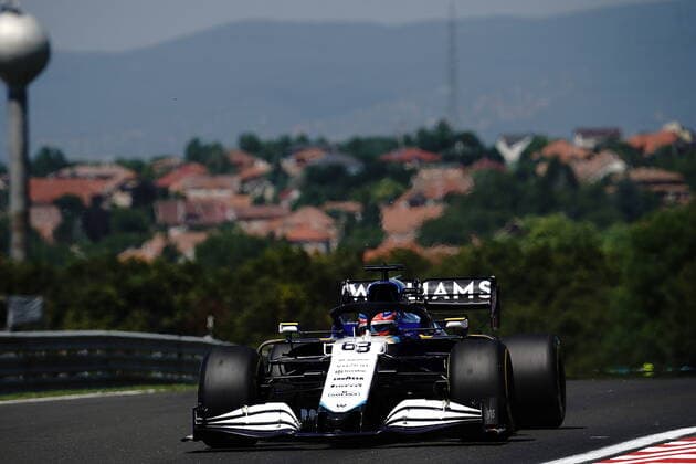 Formel 1 Grand Prix Großer Preis von Ungarn 2021 30.07.2021, Hungaroring, Budapest, Formel 1 Grand Prix Großer Preis von Ungarn 2021, im Bild George Russel (GBR 63), Williams Racing