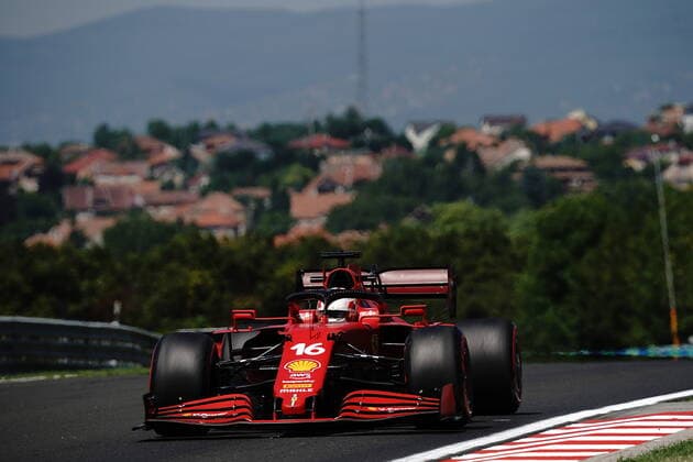 Formel 1 Grand Prix Großer Preis von Ungarn 2021 30.07.2021, Hungaroring, Budapest, Formel 1 Grand Prix Großer Preis von Ungarn 2021, im Bild Charles Leclerc (MCO 16), Scuderia Ferrari Mission Winnow