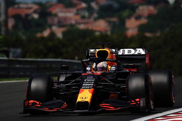 Formel 1 Grand Prix Großer Preis von Ungarn 2021 30.07.2021, Hungaroring, Budapest, Formel 1 Grand Prix Großer Preis von Ungarn 2021, im Bild Max Verstappen (NEL 33), Red Bull Racing Honda