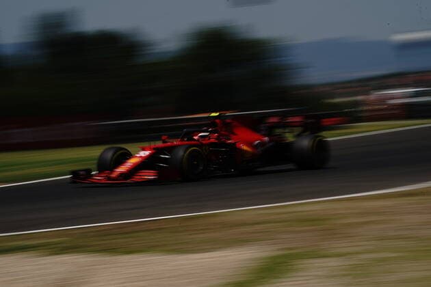 Formel 1 Grand Prix Großer Preis von Ungarn 2021 30.07.2021, Hungaroring, Budapest, Formel 1 Grand Prix Großer Preis von Ungarn 2021, im Bild Carlos Sainz Jr. (ESP 55), Scuderia Ferrari Mission Winnow