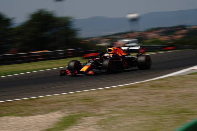 Formel 1 Grand Prix Großer Preis von Ungarn 2021 30.07.2021, Hungaroring, Budapest, Formel 1 Grand Prix Großer Preis von Ungarn 2021, im Bild Max Verstappen (NEL 33), Red Bull Racing Honda