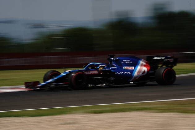 Formel 1 Grand Prix Großer Preis von Ungarn 2021 30.07.2021, Hungaroring, Budapest, Formel 1 Grand Prix Großer Preis von Ungarn 2021, im Bild Fernando Alonso (ESP 14), Alpine F1 Team