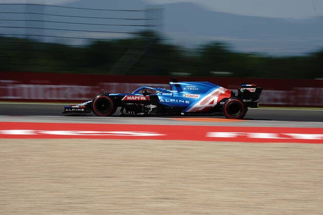 Formel 1 Grand Prix Großer Preis von Ungarn 2021 30.07.2021, Hungaroring, Budapest, Formel 1 Grand Prix Großer Preis von Ungarn 2021, im Bild Fernando Alonso (ESP 14), Alpine F1 Team