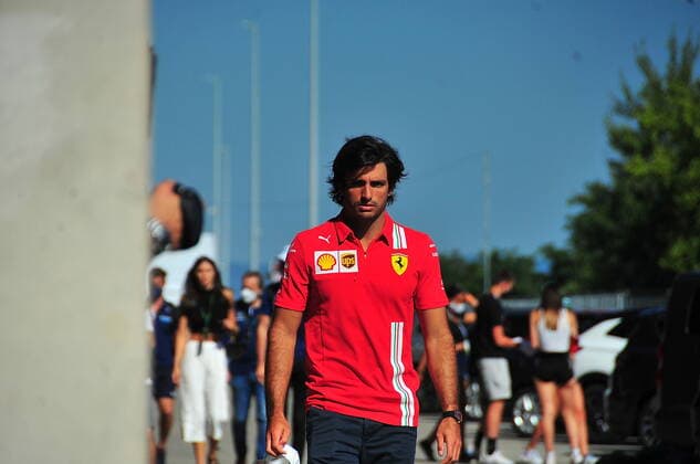 Formel 1 Grand Prix Großer Preis von Ungarn 2021 30.07.2021, Hungaroring, Budapest, Formel 1 Grand Prix Großer Preis von Ungarn 2021, im Bild Carlos Sainz Jr. (ESP 55), Scuderia Ferrari Mission Winnow