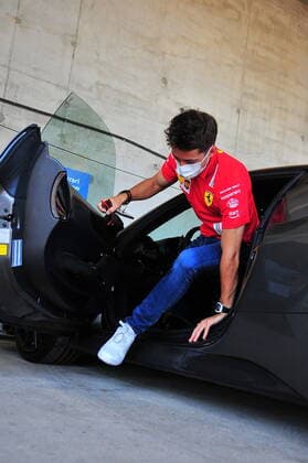 Formel 1 Grand Prix Großer Preis von Ungarn 2021 30.07.2021, Hungaroring, Budapest, Formel 1 Grand Prix Großer Preis von Ungarn 2021, im Bild Charles Leclerc (MCO 16), Scuderia Ferrari Mission Winnow