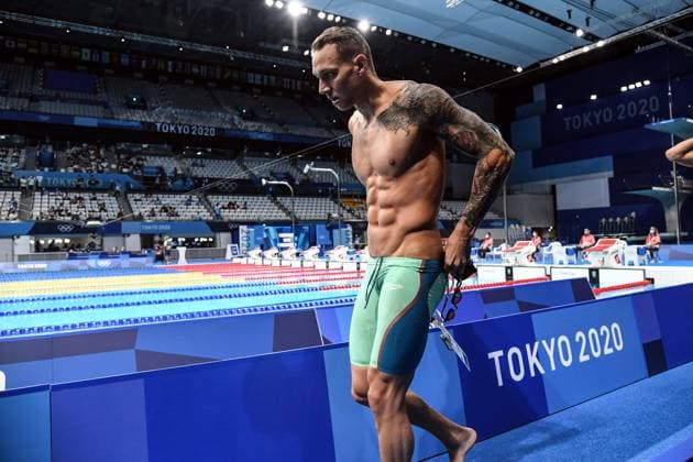Photo Gian Mattia D Alberto LaPresse July 30, 2021 Tokyo Tokyo 2020 Olympic Games, Olympische Spiele, Olympia, OS Swimming In the pic: Caeleb Dressel USA  Copyright: xGianxMattiaxD Albertox xLaPressex