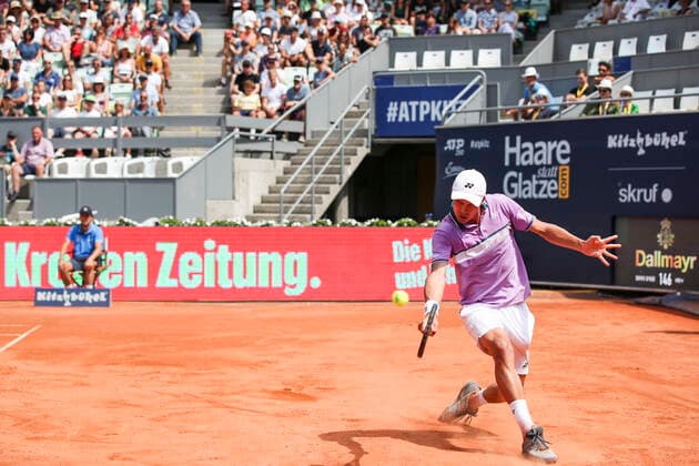 TENNIS - ATP, Tennis Herren Generali Open 2021 KITZBUEHEL,AUSTRIA,30.JUL.21 - TENNIS - ATP World Tour, Generali Open. Image shows Daniel Altmaier (GER).  GEPAxpictures xPatrickxSteiner