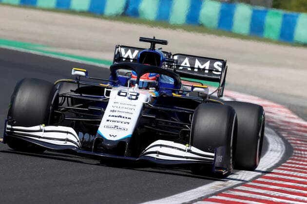 63 George Russell (GBR, Williams Racing), F1 Grand Prix of Hungary at Hungaroring on July 30, 2021 in Budapest, Hungary. (Photo by HOCH ZWEI) Budapest Hungary