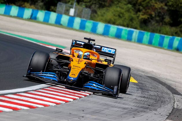 3 Daniel Ricciardo (AUS, McLaren F1 Team), F1 Grand Prix of Hungary at Hungaroring on July 30, 2021 in Budapest, Hungary. (Photo by HOCH ZWEI) Budapest Hungary