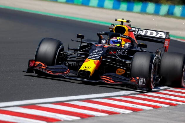 11 Sergio Perez (MEX, Red Bull Racing), F1 Grand Prix of Hungary at Hungaroring on July 30, 2021 in Budapest, Hungary. (Photo by HOCH ZWEI) Budapest Hungary