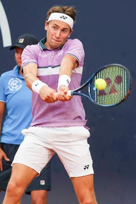 TENNIS - ATP, Tennis Herren Generali Open 2021 KITZBUEHEL,AUSTRIA,30.JUL.21 - TENNIS - ATP World Tour, Generali Open. Image shows Casper Ruud (NOR).  GEPAxpictures xPatrickxSteiner