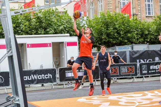 3×3 German Championship 2021, 30.07.2021 U18 Vorrundenspiele - 3×3 German Championship 2021 30.07.2021 in Düsseldorf. Copyright: xBEAUTIFULxSPORTS KennyxBeelex