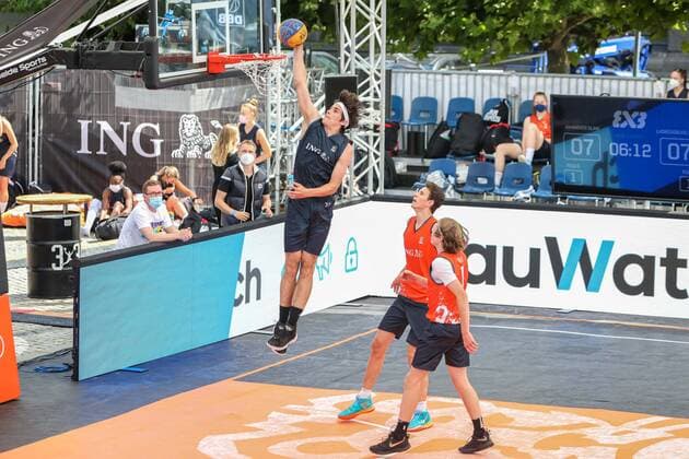 3×3 German Championship 2021, 30.07.2021 U18 Vorrundenspiele - 3×3 German Championship 2021 30.07.2021 in Düsseldorf. Copyright: xBEAUTIFULxSPORTS KennyxBeelex