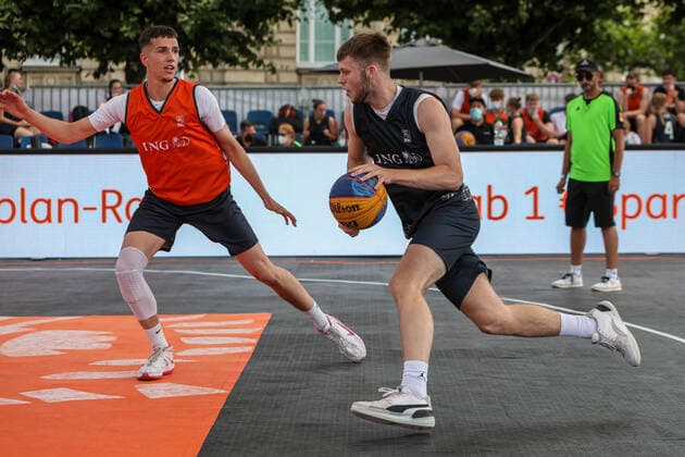 3×3 German Championship 2021, 30.07.2021 U18 Vorrundenspiele - 3×3 German Championship 2021 30.07.2021 in Düsseldorf. Copyright: xBEAUTIFULxSPORTS KennyxBeelex