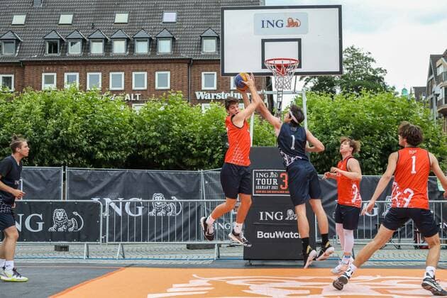3×3 German Championship 2021, 30.07.2021 U18 Vorrundenspiele - 3×3 German Championship 2021 30.07.2021 in Düsseldorf. Copyright: xBEAUTIFULxSPORTS KennyxBeelex