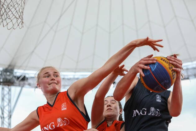 3×3 German Championship 2021, 30.07.2021 U18 Vorrundenspiele - 3×3 German Championship 2021 30.07.2021 in Düsseldorf. Copyright: xBEAUTIFULxSPORTS KennyxBeelex