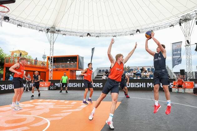 3×3 German Championship 2021, 30.07.2021 U18 Vorrundenspiele - 3×3 German Championship 2021 30.07.2021 in Düsseldorf. Copyright: xBEAUTIFULxSPORTS KennyxBeelex