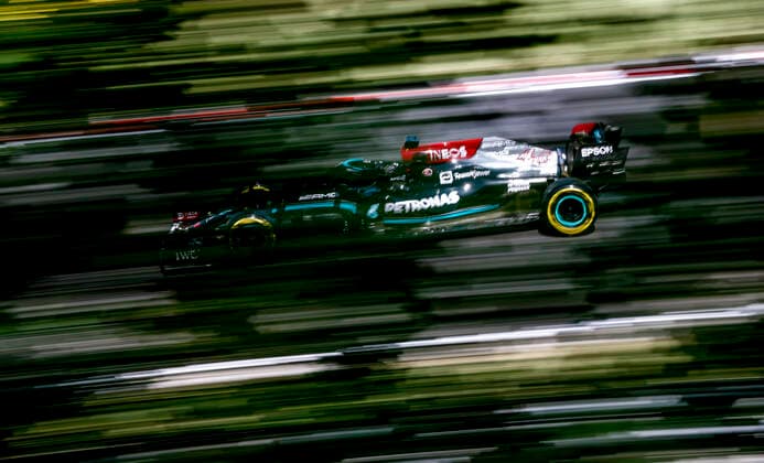 44 Lewis Hamilton (GBR, Mercedes-AMG Petronas F1 Team), F1 Grand Prix of Hungary at Hungaroring on July 30, 2021 in Budapest, Hungary. (Photo by HOCH ZWEI) Budapest Hungary