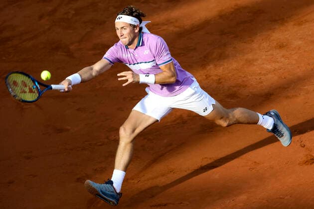 TENNIS - ATP, Tennis Herren Generali Open 2021 KITZBUEHEL,AUSTRIA,30.JUL.21 - TENNIS - ATP World Tour, Generali Open. Image shows Casper Ruud (NOR).  GEPAxpictures xPatrickxSteiner