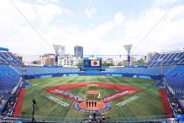 General view, JULY 31, 2021 - Baseball : Opening Round Group A game between Japan - Mexico during the Tokyo 2020 Olympic Games, Olympische Spiele, Olympia, OS at the Yokohama Baseball Stadium in Kanagawa, Japan. Noxthirdxpartyxsales  (165989325)