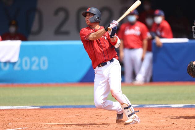 Tetsuto Yamada (JPN), JULY 31, 2021 - Baseball : Opening Round Group A game between Japan - Mexico during the Tokyo 2020 Olympic Games, Olympische Spiele, Olympia, OS at the Yokohama Baseball Stadium in Kanagawa, Japan. Noxthirdxpartyxsales  (165989330)