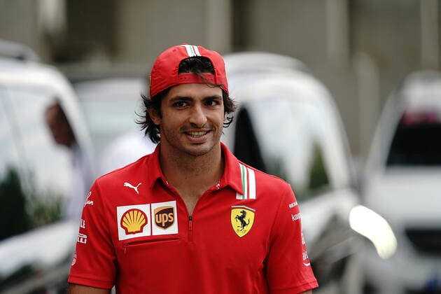 Formel 1 Grand Prix Großer Preis von Ungarn 2021 31.07.2021, Hungaroring, Budapest, Formel 1 Grand Prix Großer Preis von Ungarn 2021, im Bild Carlos Sainz Jr. (ESP 55), Scuderia Ferrari Mission Winnow