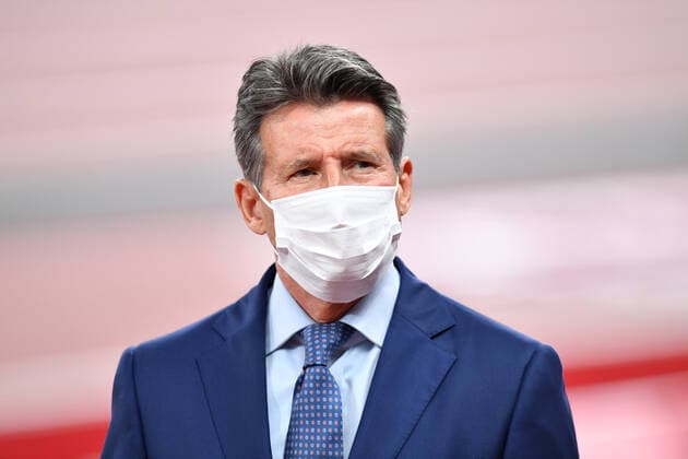 Lord Sebastian COE World Athletics President, JULY 31, 2021 - Athletics : Men s 10,000m final medal ceremony during the Tokyo 2020 Olympic Games, Olympische Spiele, Olympia, OS at the National Stadium in Tokyo, Japan. Noxthirdxpartyxsales  (166009473)
