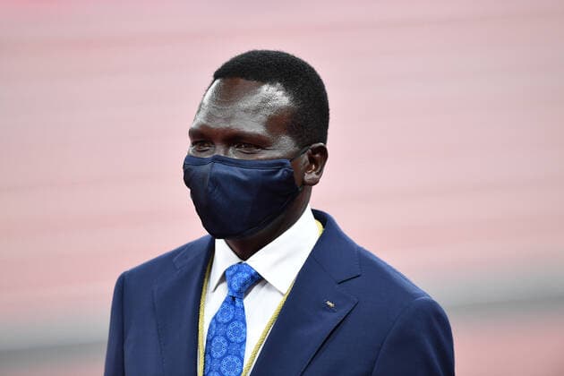 Mr Paul TERGAT IOC Member, JULY 31, 2021 - Athletics : Men s 10,000m final medal ceremony during the Tokyo 2020 Olympic Games, Olympische Spiele, Olympia, OS at the National Stadium in Tokyo, Japan. Noxthirdxpartyxsales  (166009474)