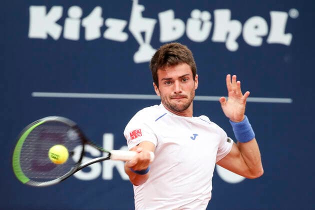 Sport Bilder des Tages TENNIS - ATP, Tennis Herren Generali Open 2021 KITZBUEHEL,AUSTRIA,31.JUL.21 - TENNIS - ATP World Tour, Generali Open. Image shows Pedro Martinez (ESP).  GEPAxpictures xPatrickxSteiner