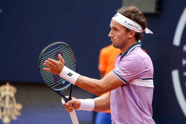 TENNIS - ATP, Tennis Herren Generali Open 2021 KITZBUEHEL,AUSTRIA,31.JUL.21 - TENNIS - ATP World Tour, Generali Open. Image shows Casper Ruud (NOR).  GEPAxpictures xPatrickxSteiner
