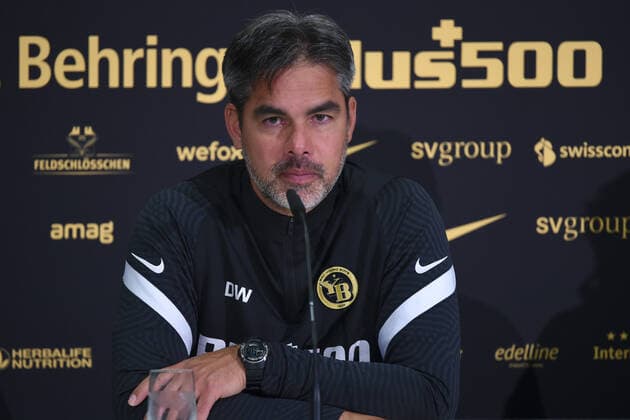 31.07.2021, Bern, Wankdorf, BSC Young Boys - Grasshopper Club Zürich, BSC Young Boys Trainer David Wagner. Bern Bern Schweiz Copyright: xJustPicturesxch ManuelxWinterbergerx