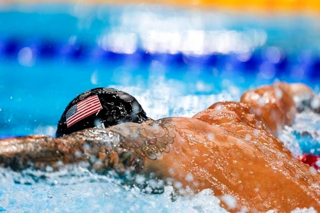OLYMPICS - Summer Olympic Games, Olympische Spiele, Olympia, OS 2020 TOKYO,JAPAN,01.AUG.21 - OLYMPICS, SWIMMING - Summer Olympic Games 2020, mens, 4x100m medley relay. Image shows Caeleb Dressel (USA).  GEPAxpictures xJasminxWalter