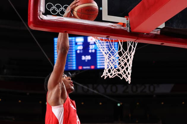 Rui Hachimura (JPN), AUGUST 1, 2021 - Basketball : Men s Preliminary Round Group C match between Argentina - Japan during the Tokyo 2020 Olympic Games, Olympische Spiele, Olympia, OS at the Saitama Super Arena in Saitama, Japan. Noxthirdxpartyxsales  (166089576)