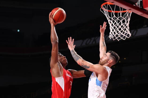 Rui Hachimura (JPN), AUGUST 1, 2021 - Basketball : Men s Preliminary Round Group C match between Argentina - Japan during the Tokyo 2020 Olympic Games, Olympische Spiele, Olympia, OS at the Saitama Super Arena in Saitama, Japan. Noxthirdxpartyxsales  (166093731)