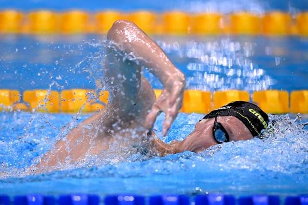 Tokio 2020 im Jahr 2021, Rückblick: Olympische Highlights WELLBROCK Florian Team GER Finale 1500m Freistiel 3.Platz TOKYO Olympic Games, Olympische Spiele, Olympia, OS 2020 Sommerspiele in Tokyo Schwimmen am 01. 08.2021 in Tokyo