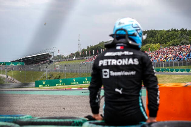 77 Valtteri Bottas (FIN, Mercedes-AMG Petronas F1 Team), F1 Grand Prix of Hungary at Hungaroring on August 1, 2021 in Budapest, Hungary. (Photo by HOCH ZWEI) Budapest Hungary