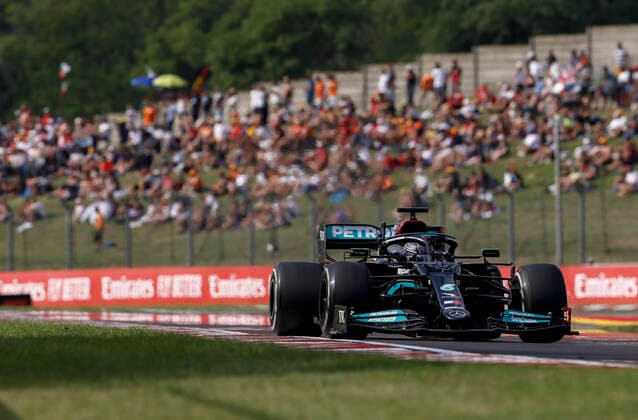 44 Lewis Hamilton (GBR, Mercedes-AMG Petronas F1 Team), F1 Grand Prix of Hungary at Hungaroring on August 1, 2021 in Budapest, Hungary. (Photo by HOCH ZWEI) Budapest Hungary