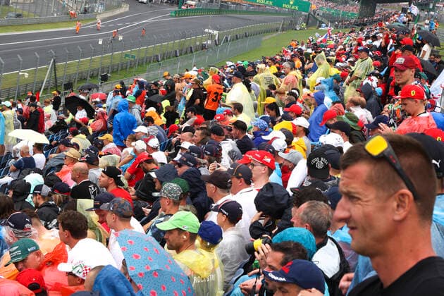 Fans, F1 Grand Prix of Hungary at Hungaroring on August 1, 2021 in Budapest, Hungary. (Photo by HOCH ZWEI) Budapest Hungary