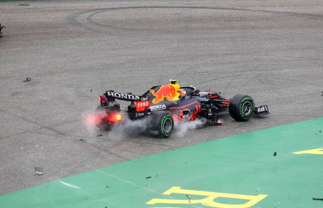 Start, 11 Sergio Perez (MEX, Red Bull Racing), F1 Grand Prix of Hungary at Hungaroring on August 1, 2021 in Budapest, Hungary. (Photo by HOCH ZWEI) Budapest Hungary
