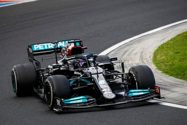 44 Lewis Hamilton (GBR, Mercedes-AMG Petronas F1 Team), F1 Grand Prix of Hungary at Hungaroring on August 1, 2021 in Budapest, Hungary. (Photo by HOCH ZWEI) Budapest Hungary