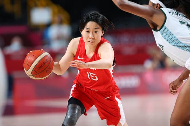 Nako Motohashi (JPN), AUGUST 2, 2021 - Basketball : Women s Preliminary Round Group B match between Nigeria 83-102 Japan during the Tokyo 2020 Olympic Games, Olympische Spiele, Olympia, OS at the Saitama Super Arena in Saitama, Japan. Noxthirdxpartyxsales  (166173538)