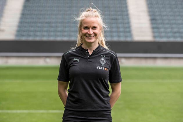 Leiterin Ernährung und Monitoring Dr. Wiebke Schlusemann, VfL Borussia Mönchengladbach; 1.BL, Porträttermin 2021 2022