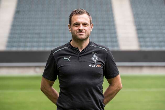 Physiotherapeut Hendrik Schreiber, VfL Borussia Mönchengladbach; 1.BL, Porträttermin 2021 2022
