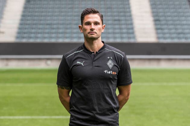 Athletiktrainer Jonas Rath, VfL Borussia Mönchengladbach; 1.BL, Porträttermin 2021 2022
